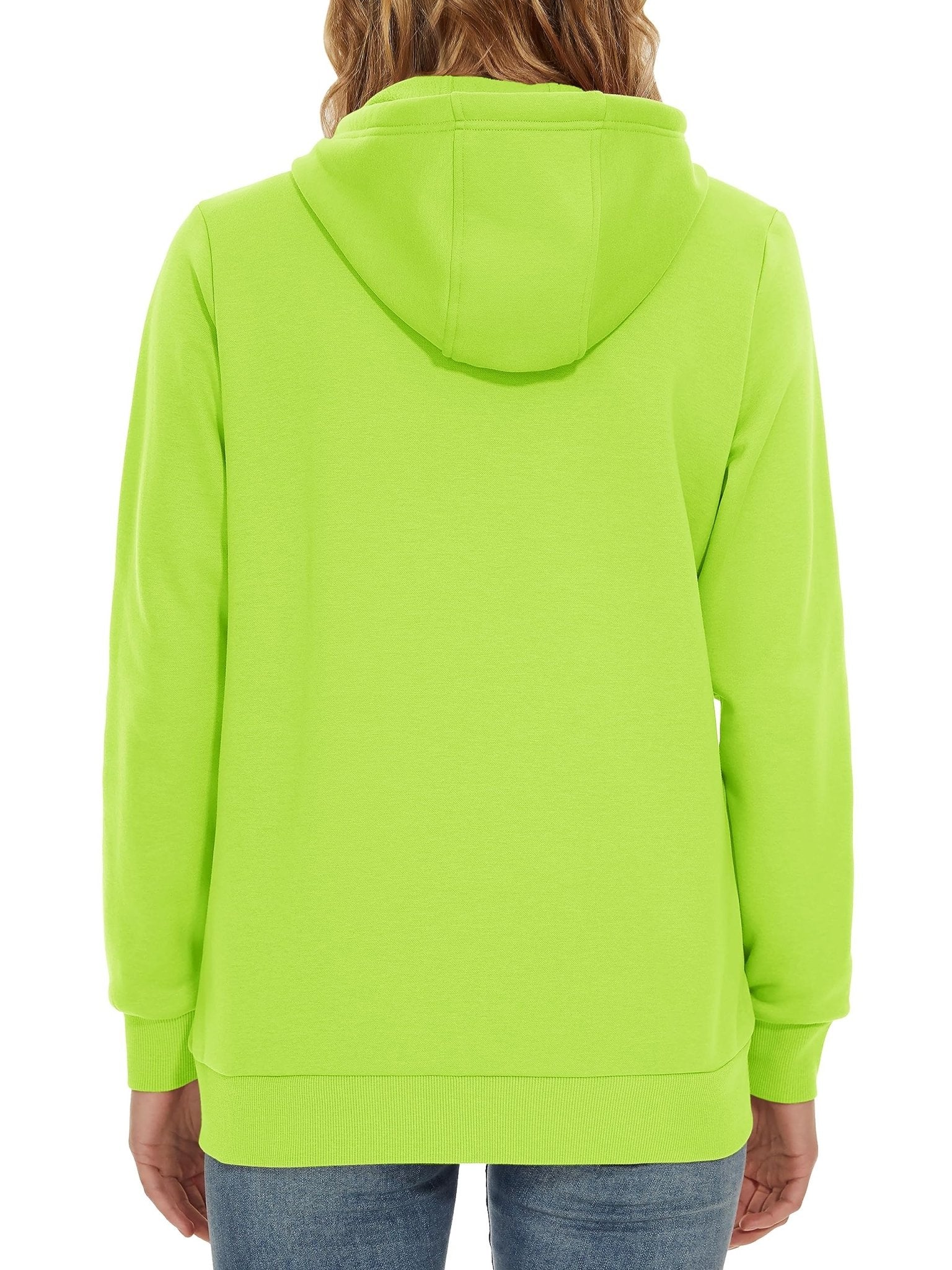 Women's Casual Lightweight  Fleece Hoodies Sportswear Jacket