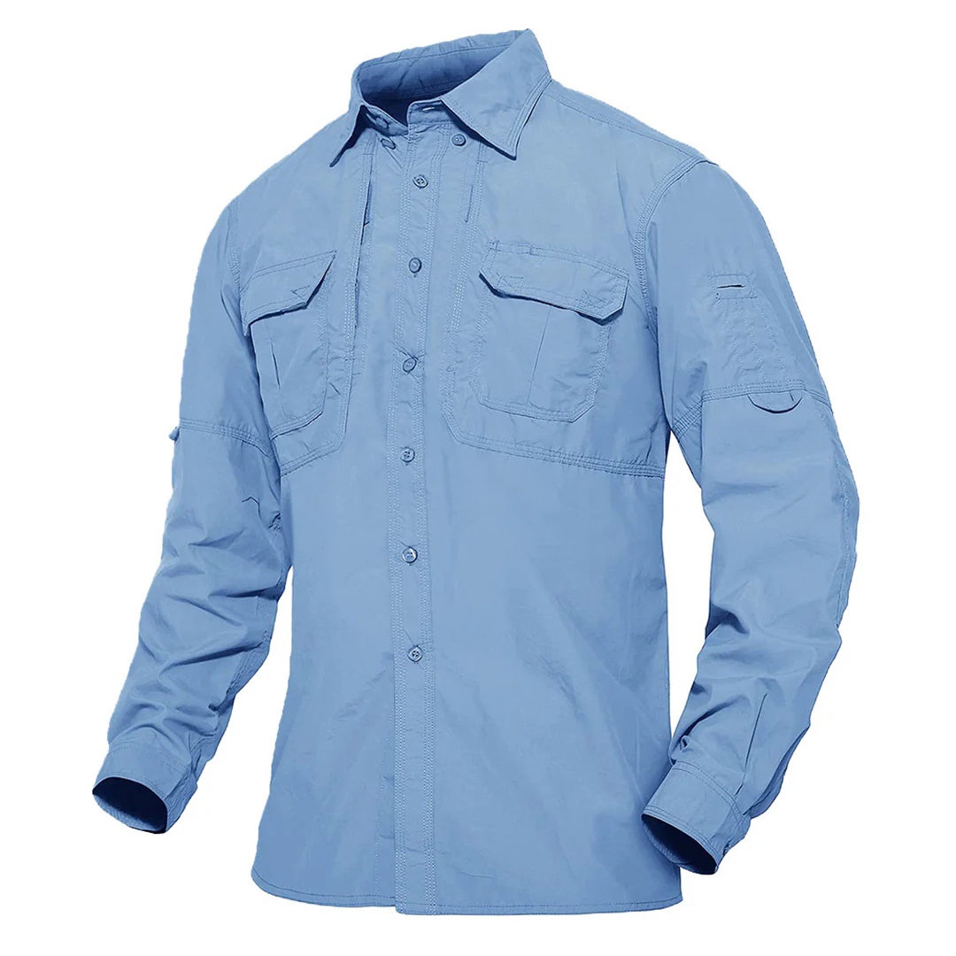 Men's Breathable Quick Dry Long Sleeve Shirts