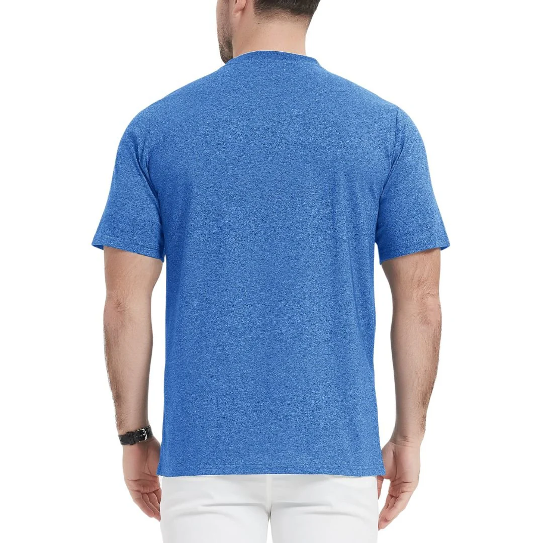 Men's Casual Cotton Henley Shirts