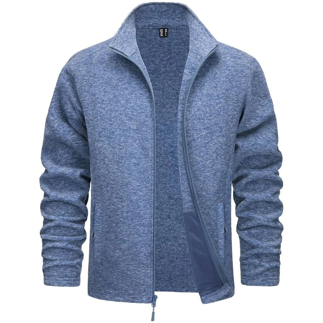 Urban Lightweight Warmth Polar Fleece Full-Zip SoftShell Jacket