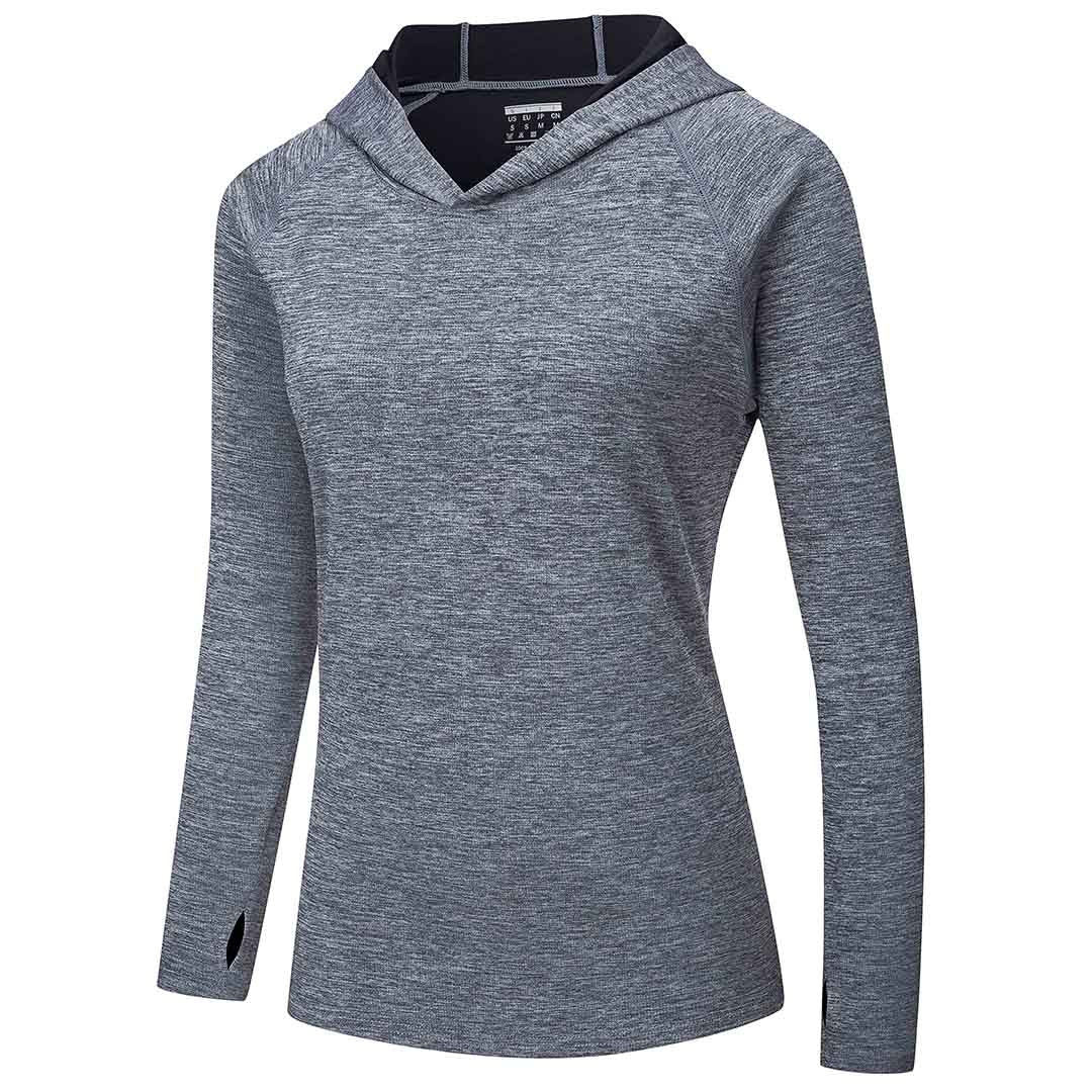 Women's Quick Dry UPF 50+ Hoodie Long Sleeve Shirts