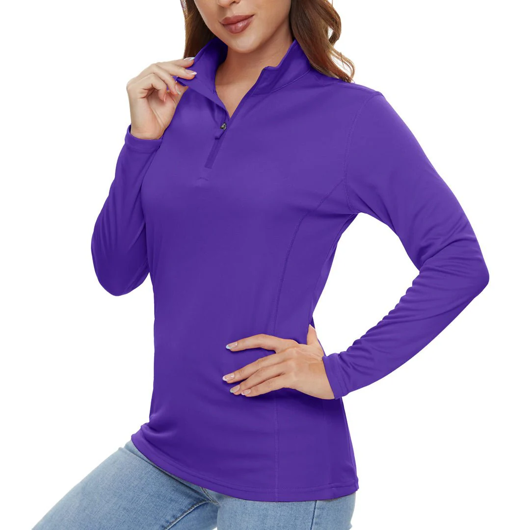Women's Sun Protection Hiking Golf Shirts Long Sleeve