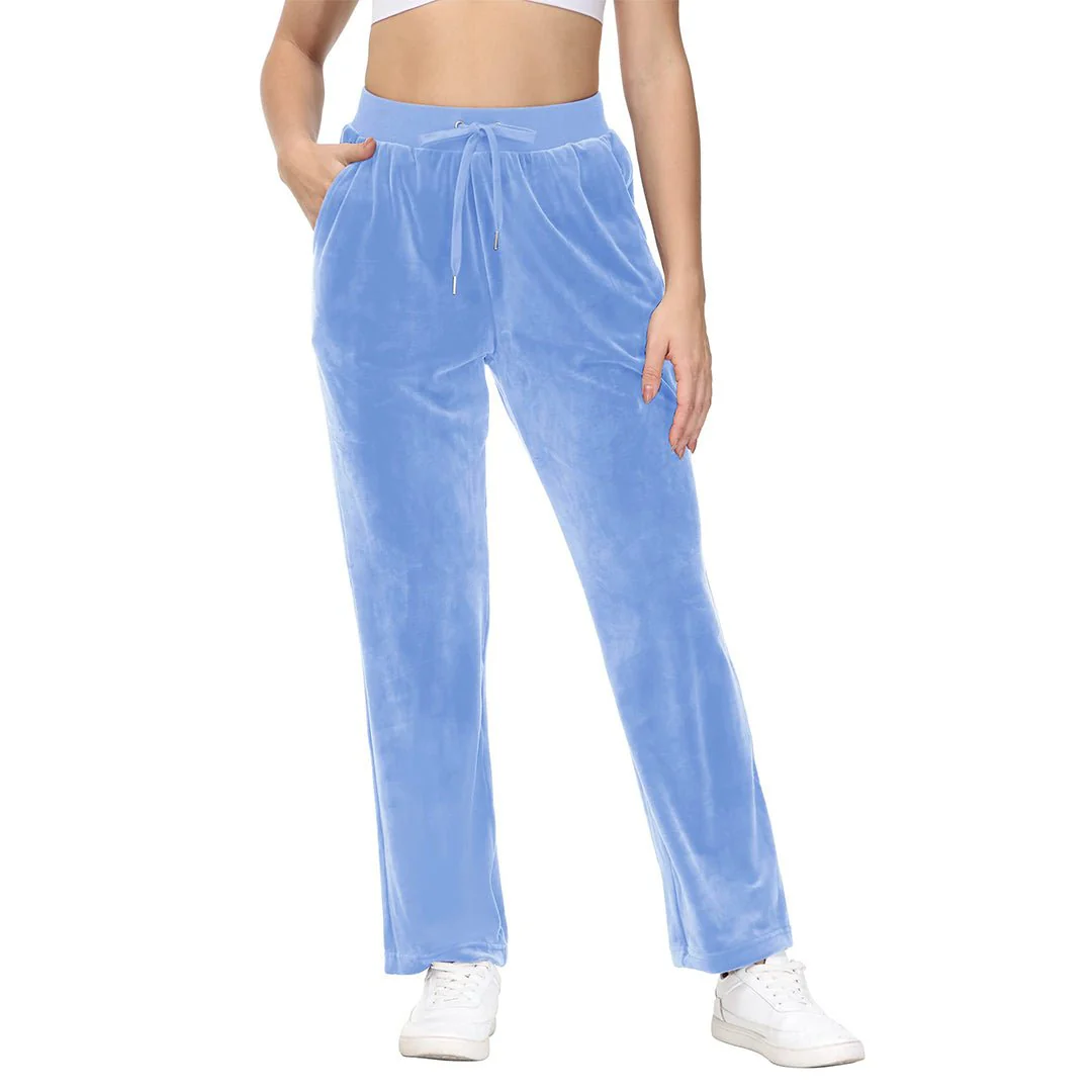 Women's Velvet Casual Jogger Sweatpants