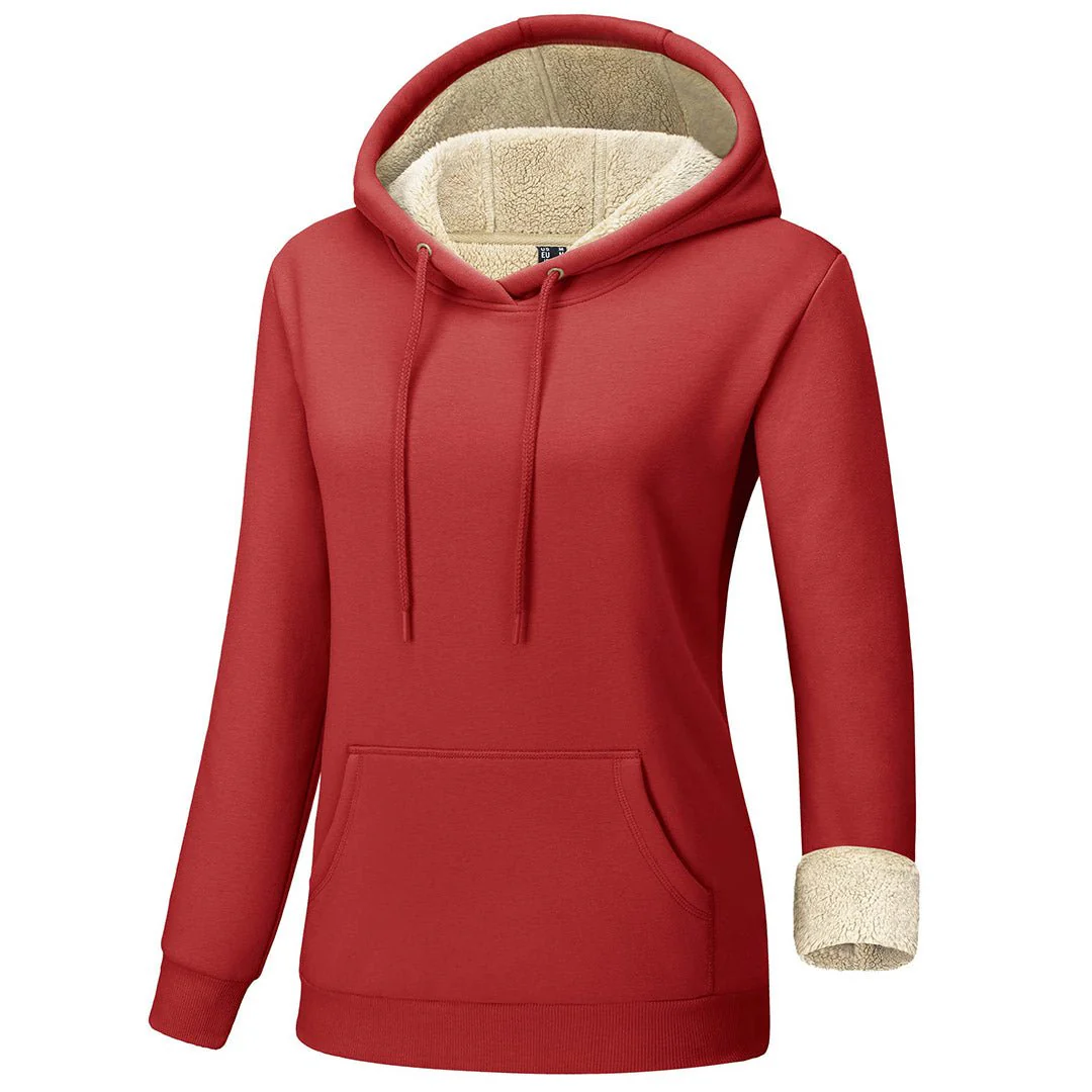 Women's Classic-Fit Cotton Fleece Hoodie
