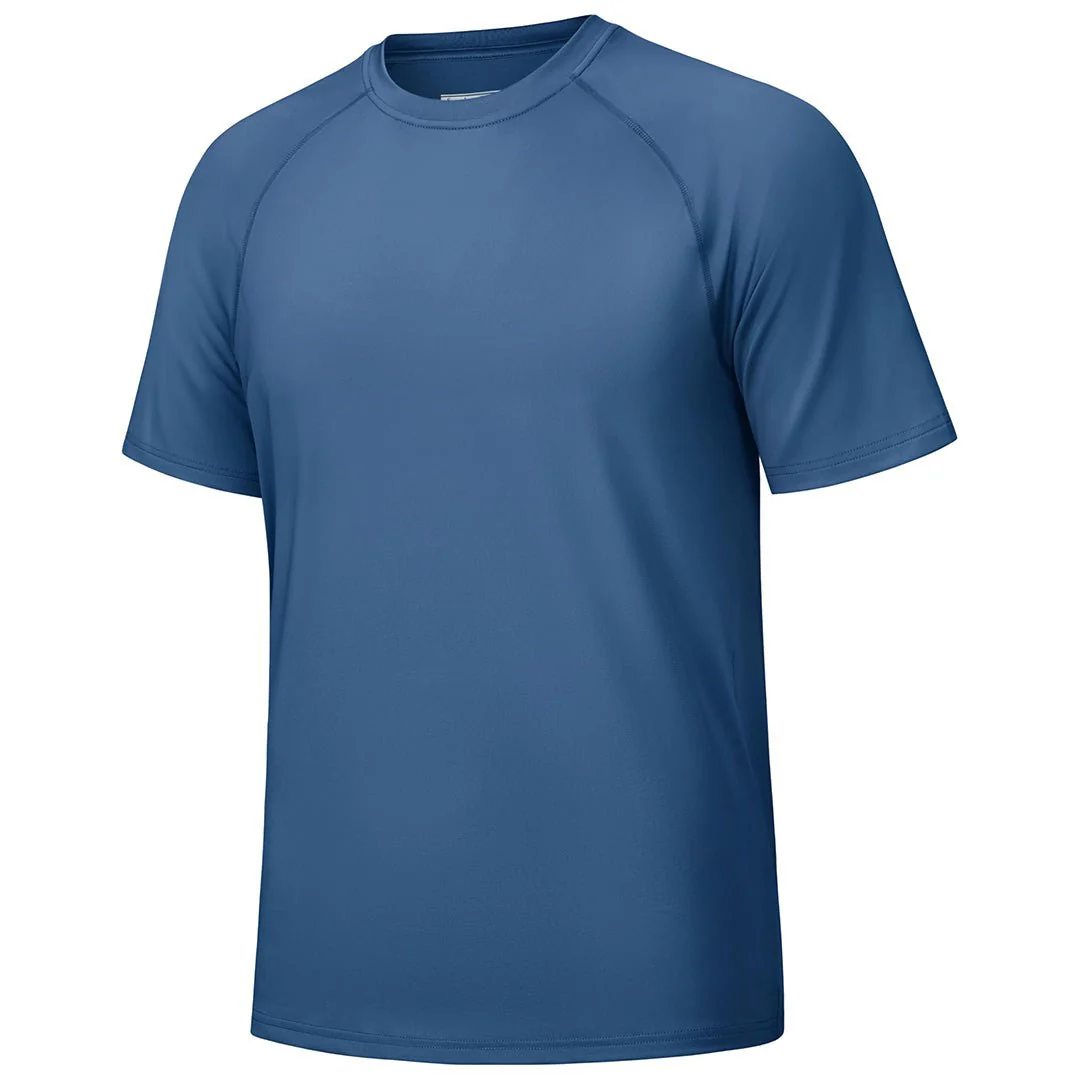 Men's UPF 80+ Breathable Quick-Dry Outdoor Swim T-Shirt