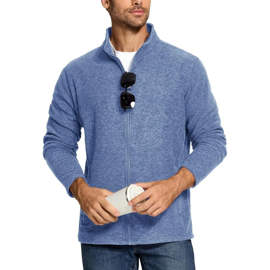 Urban Lightweight Warmth Polar Fleece Full-Zip SoftShell Jacket
