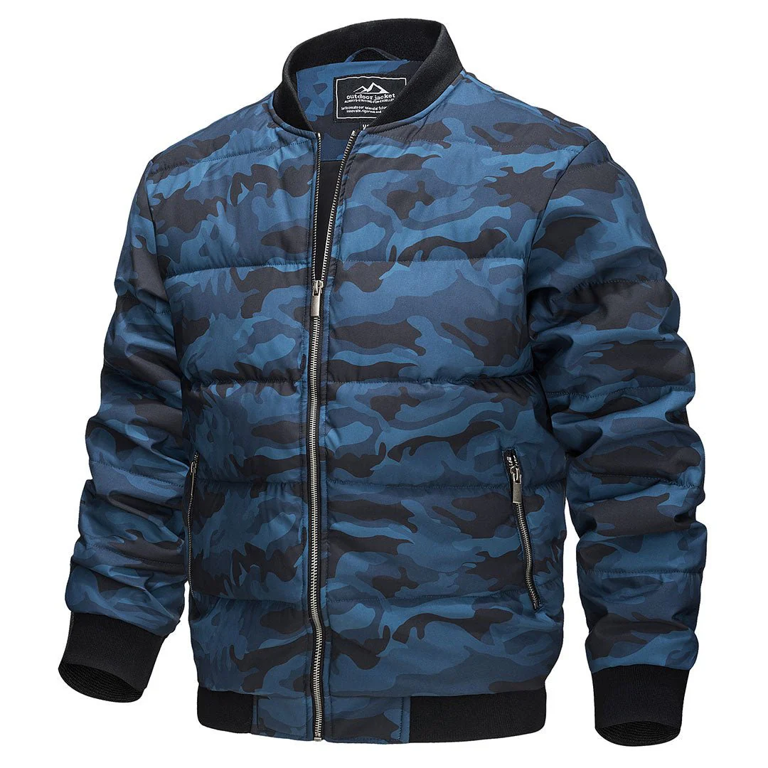 Men's Quilted Puffer Jacket Lightweight Water-Resistant Warm Winter Coat