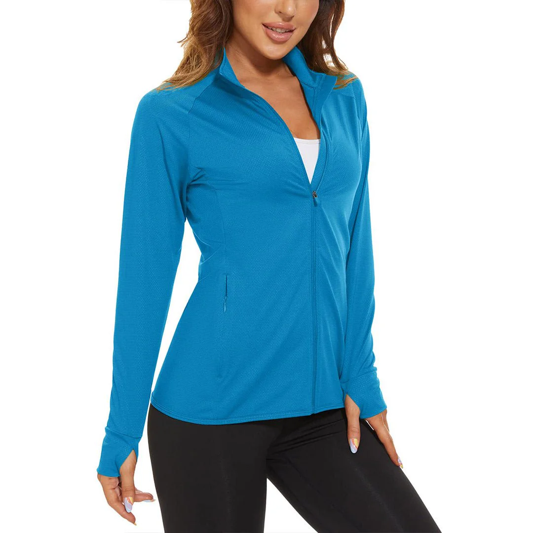 Women's UPF 50+ Hiking Running Sun Protection Quick Dry T-shirts