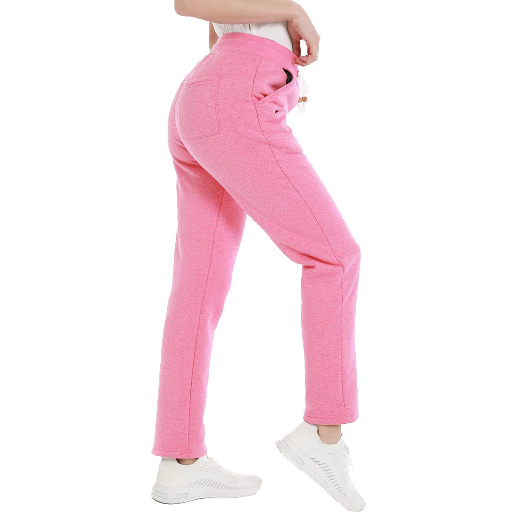 Women's Fleeced Lined Joggers Warm Sweatpants