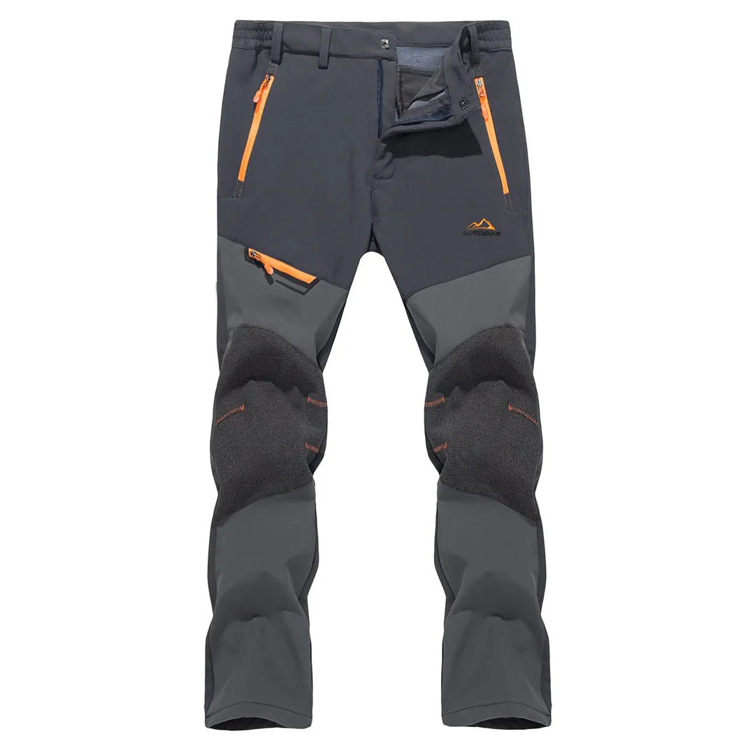 Men's Snow Hiking Water-Resistant Ski Fleece Lined Pants