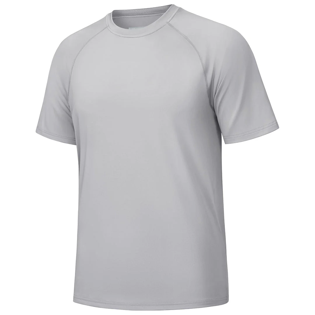 Men's UPF 80+ Breathable Quick-Dry Outdoor Swim T-Shirt