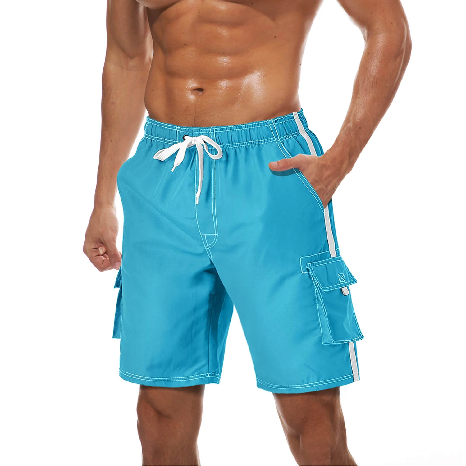 Men's Quick Dry Bathing Trunks Beach Shorts