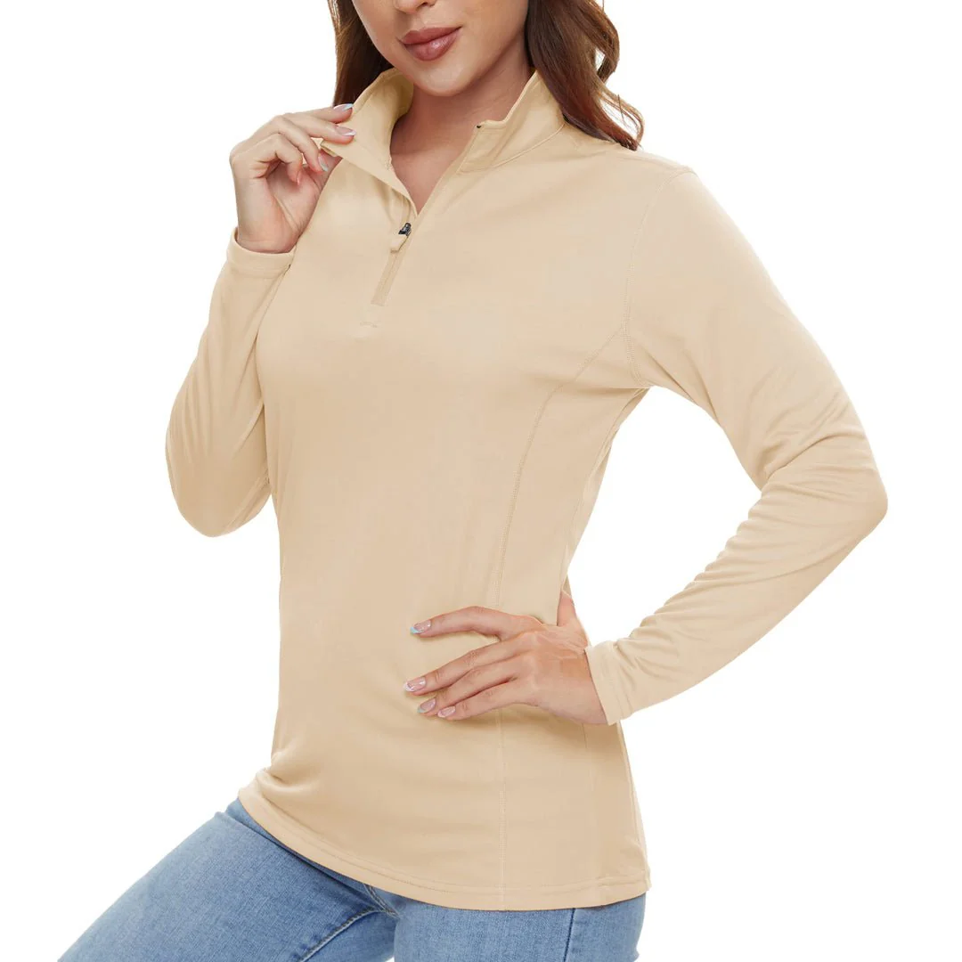 Women's Sun Protection Hiking Golf Shirts Long Sleeve