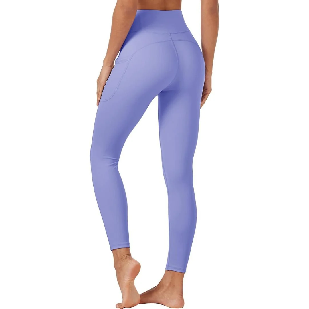 Women's High Waisted Leggings with Pockets Tummy Control Yoga Pants