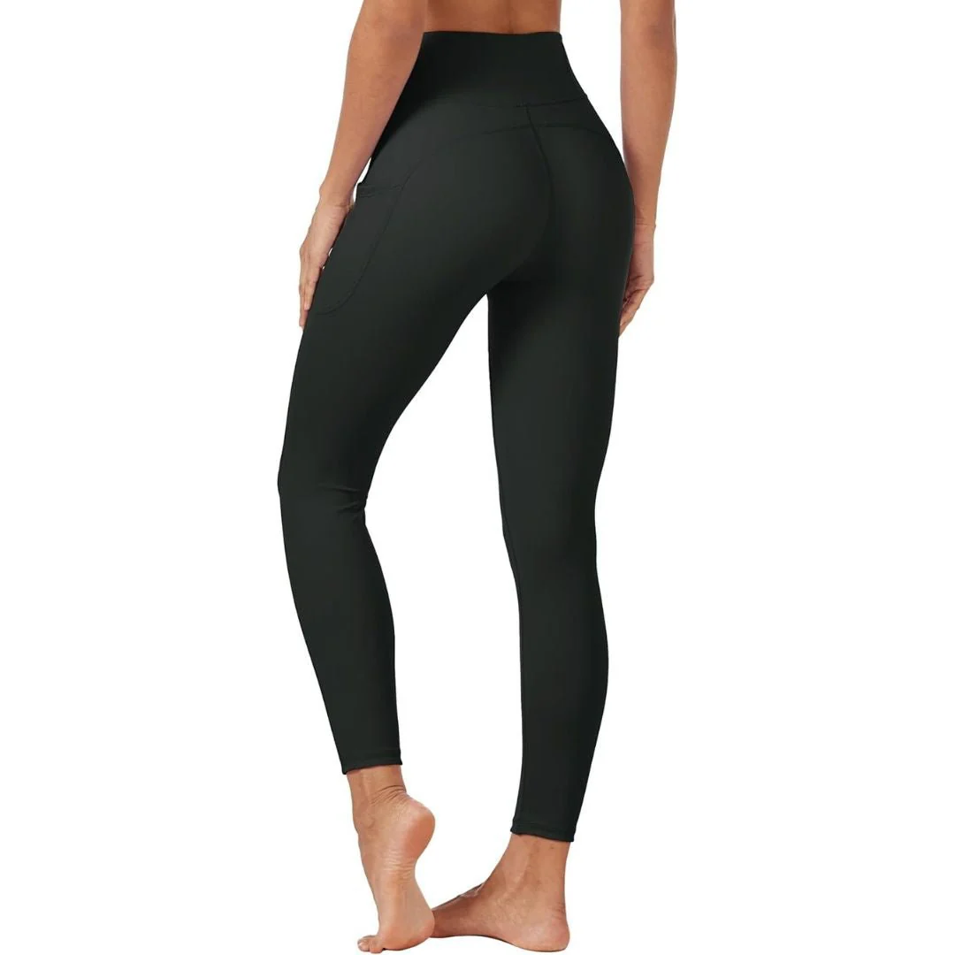 Women's High Waisted Leggings with Pockets Tummy Control Yoga Pants
