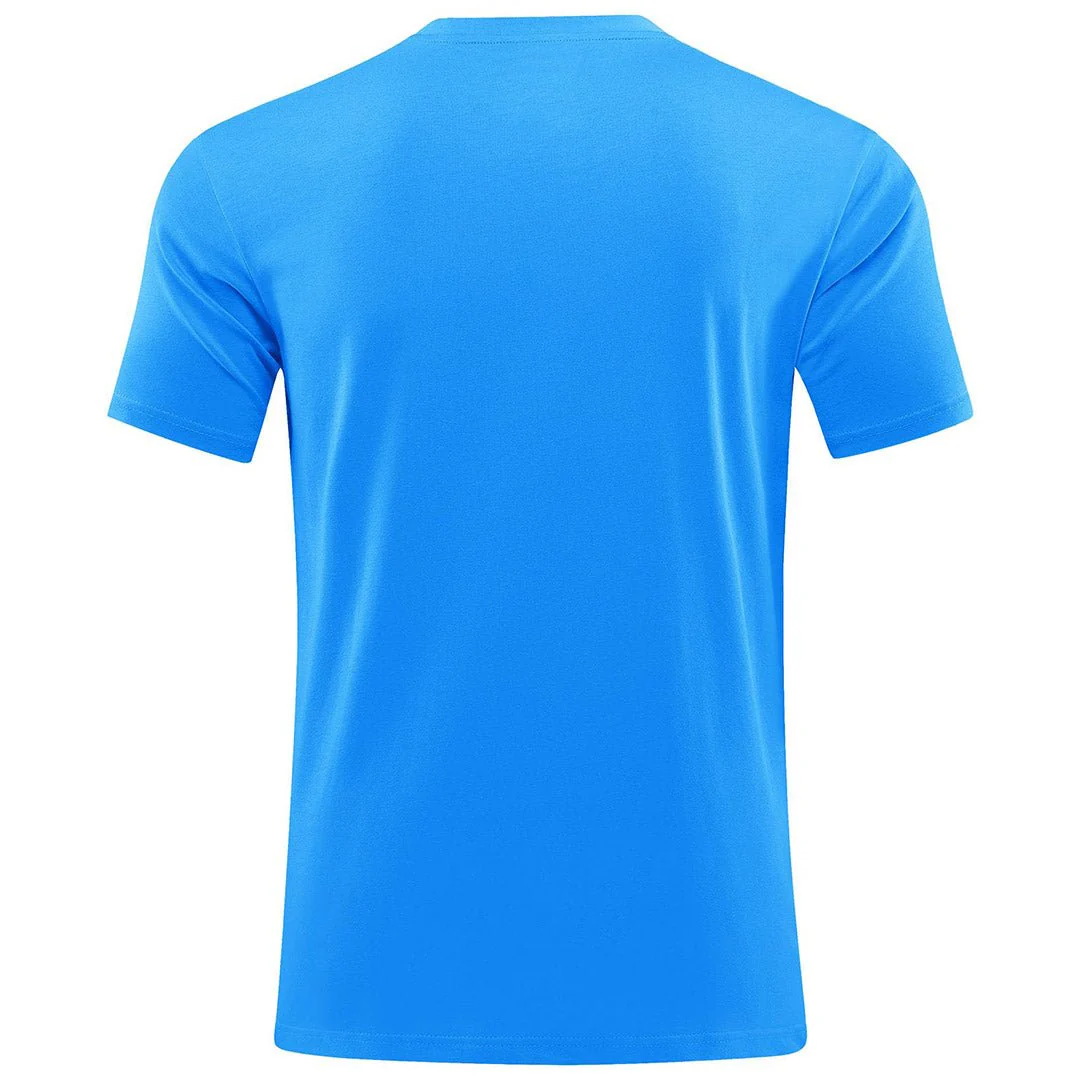 Men's Casual Crew Neck Cotton T-Shirt
