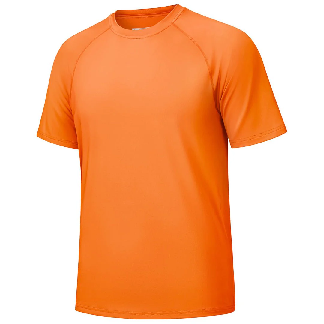 Men's UPF 80+ Breathable Quick-Dry Outdoor Swim T-Shirt