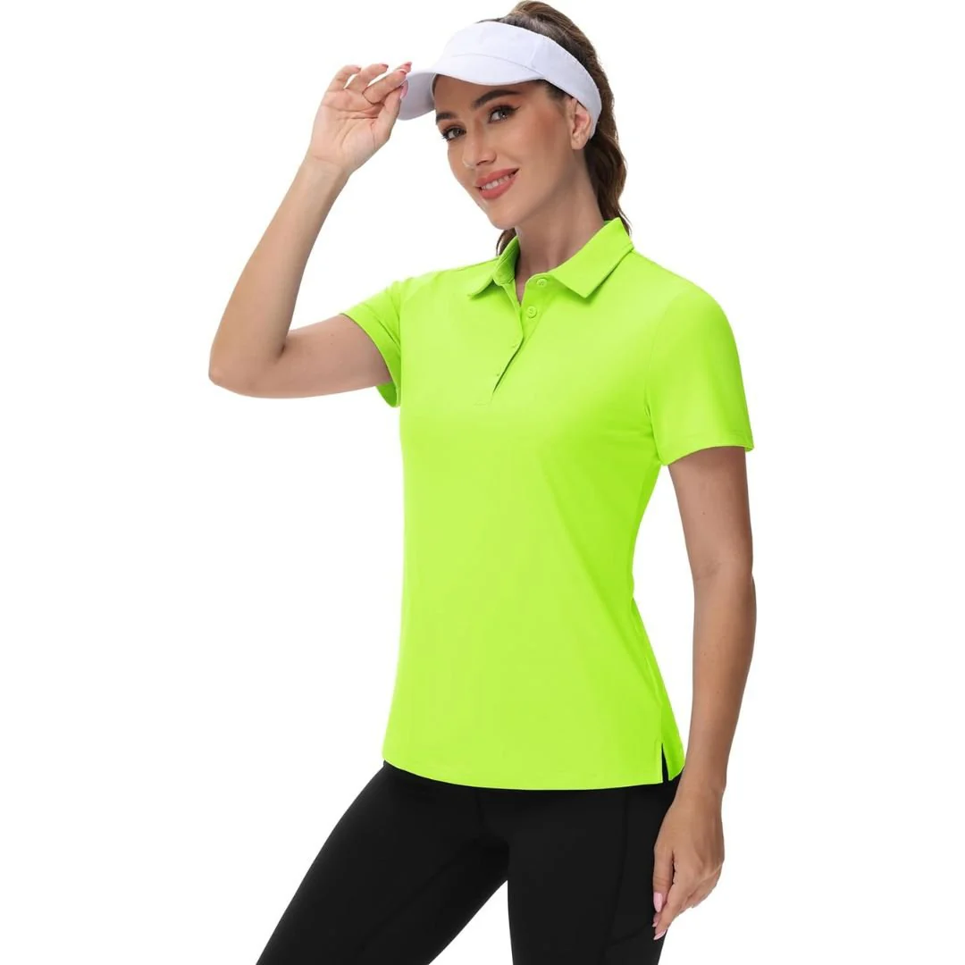 Women's UPF 50+ Sun Protection Golf Quick-Dry Polo Shirts