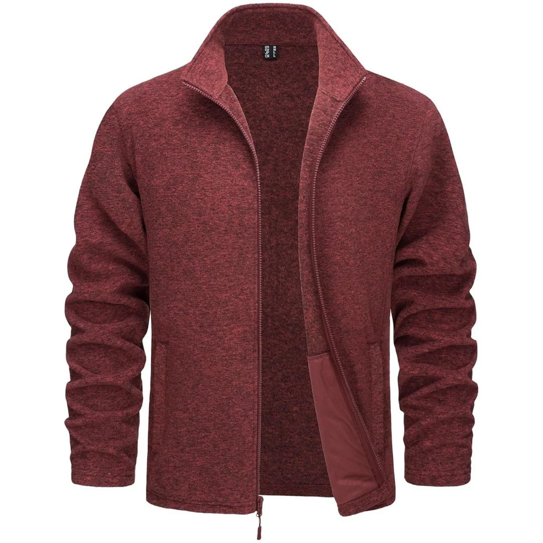 Urban Lightweight Warmth Polar Fleece Full-Zip SoftShell Jacket
