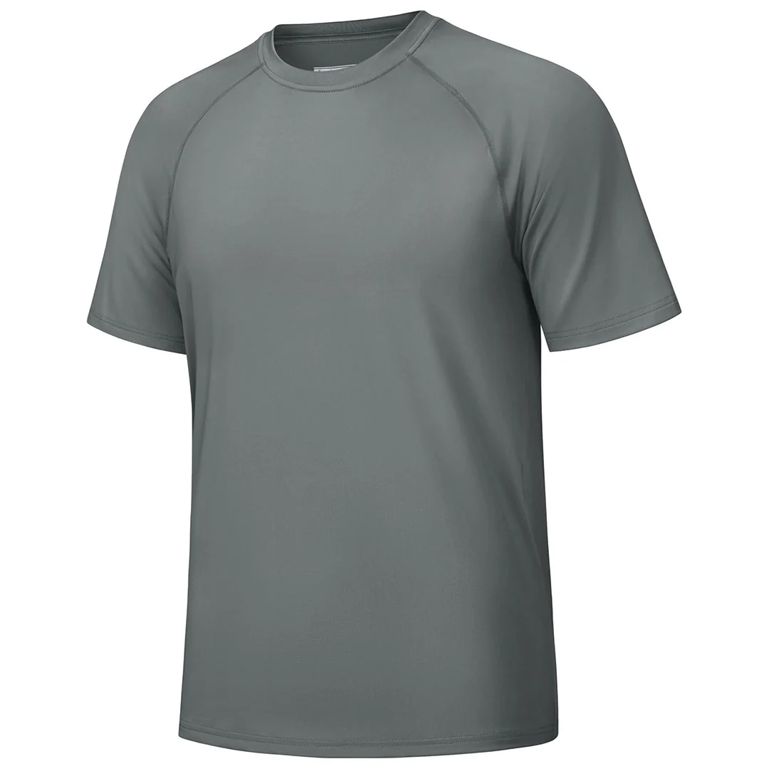 Men's UPF 80+ Breathable Quick-Dry Outdoor Swim T-Shirt