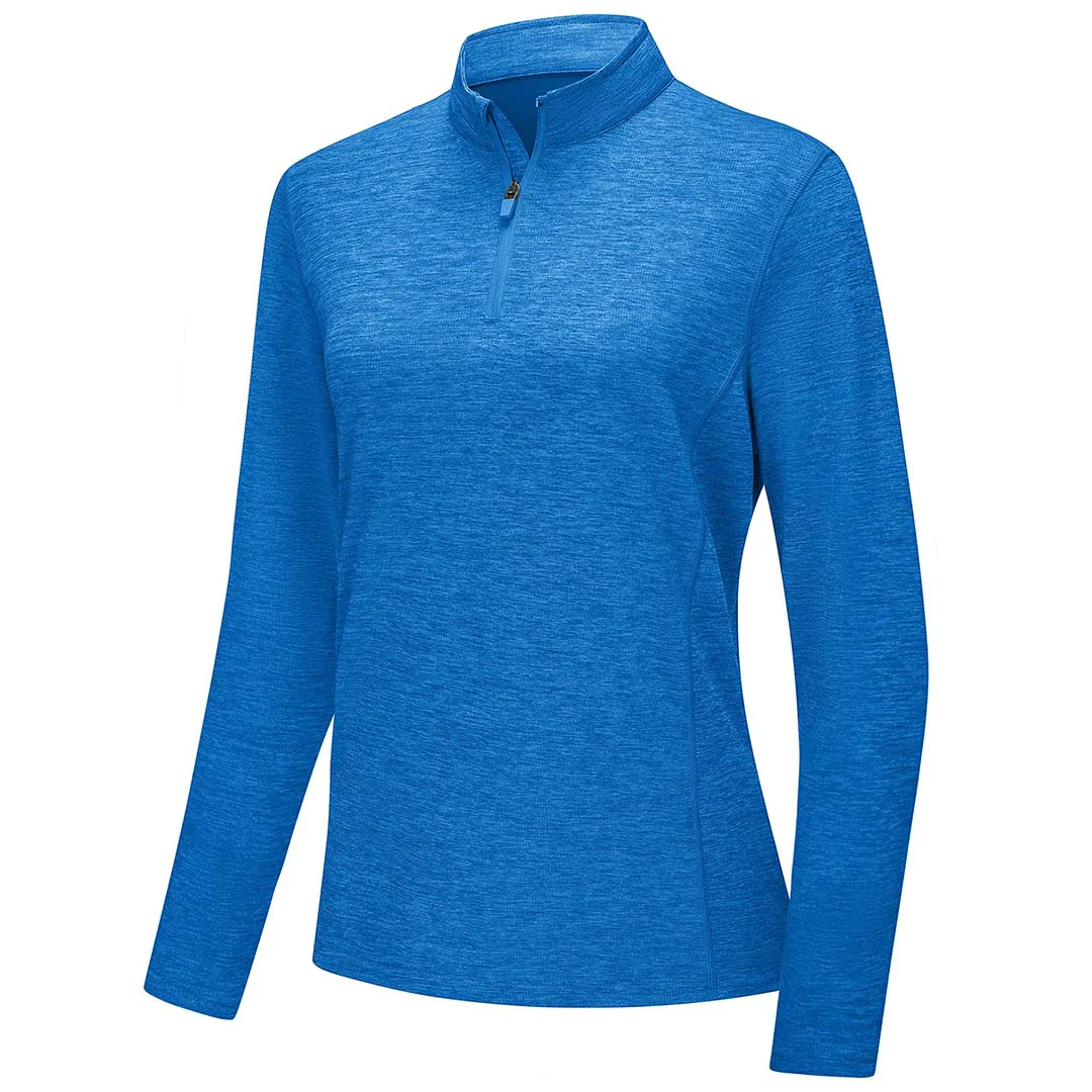 Women's UPF 50+ 1/4 Zip Quick Dry Hiking Shirts