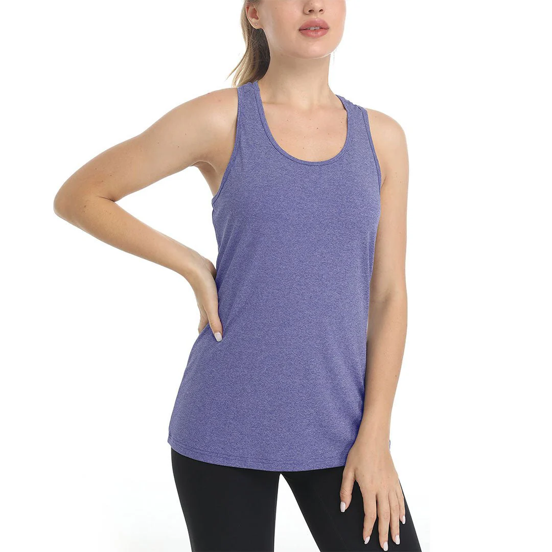 Women's Workout Tops UPF 50+ Running Yoga Shirts Sleeveless