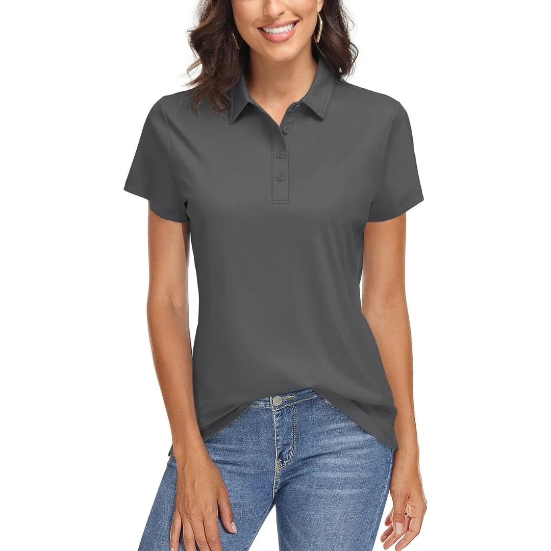 Women's UPF 50+ Sun Protection Golf Quick-Dry Polo Shirts