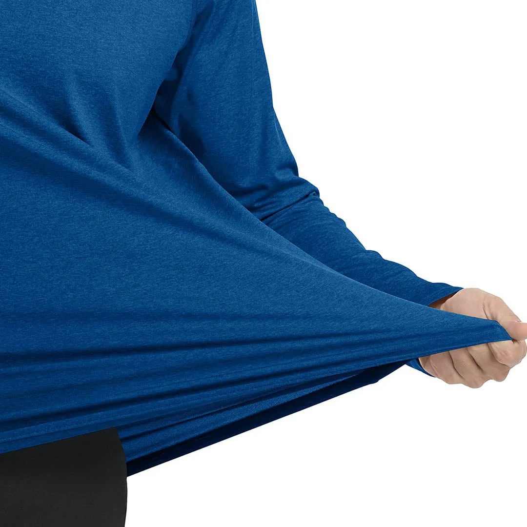 Men's UPF 50+ Fishing Swim Long Sleeve Shirts