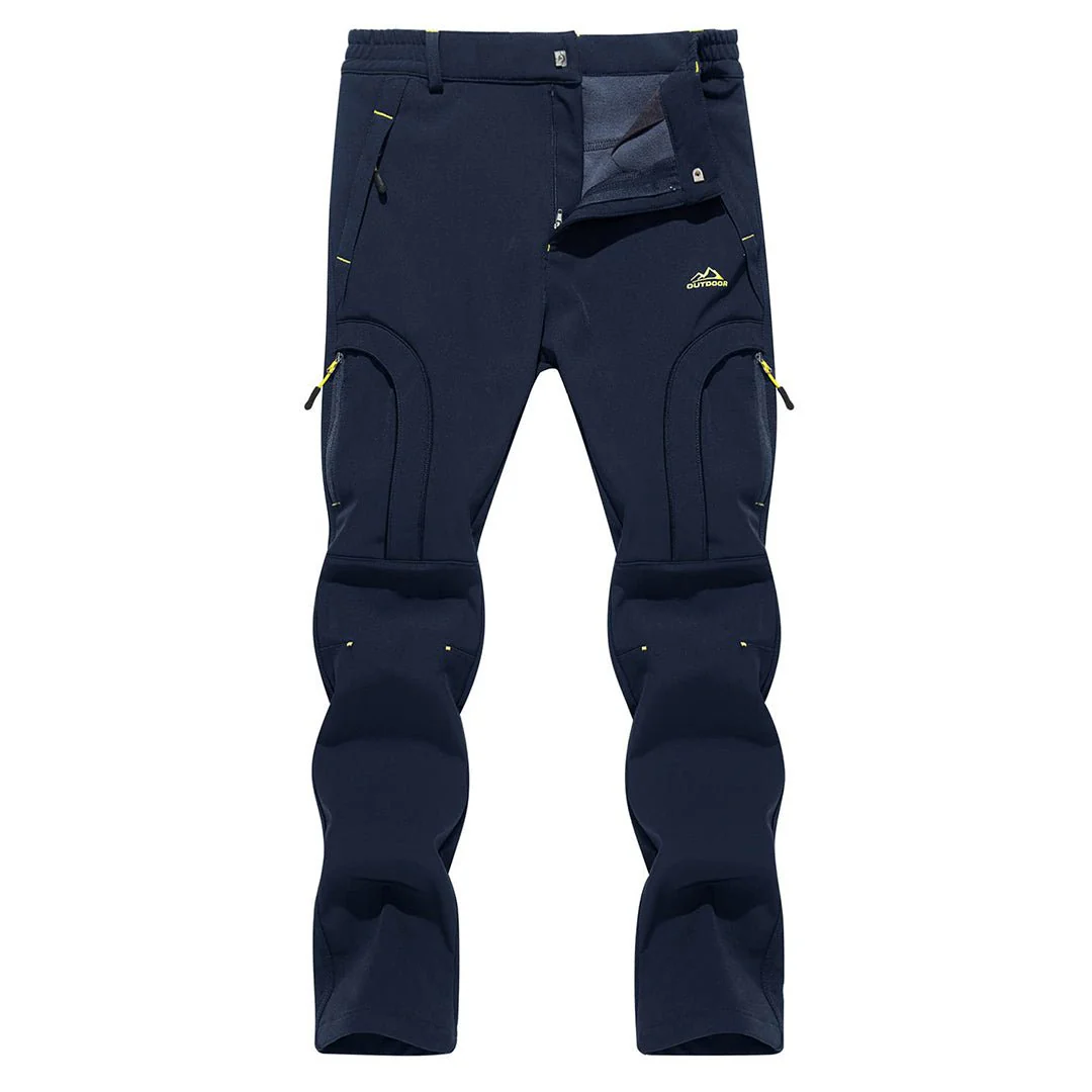 Men's Hiking Water Resistant Reinforced Knees Winter Pants