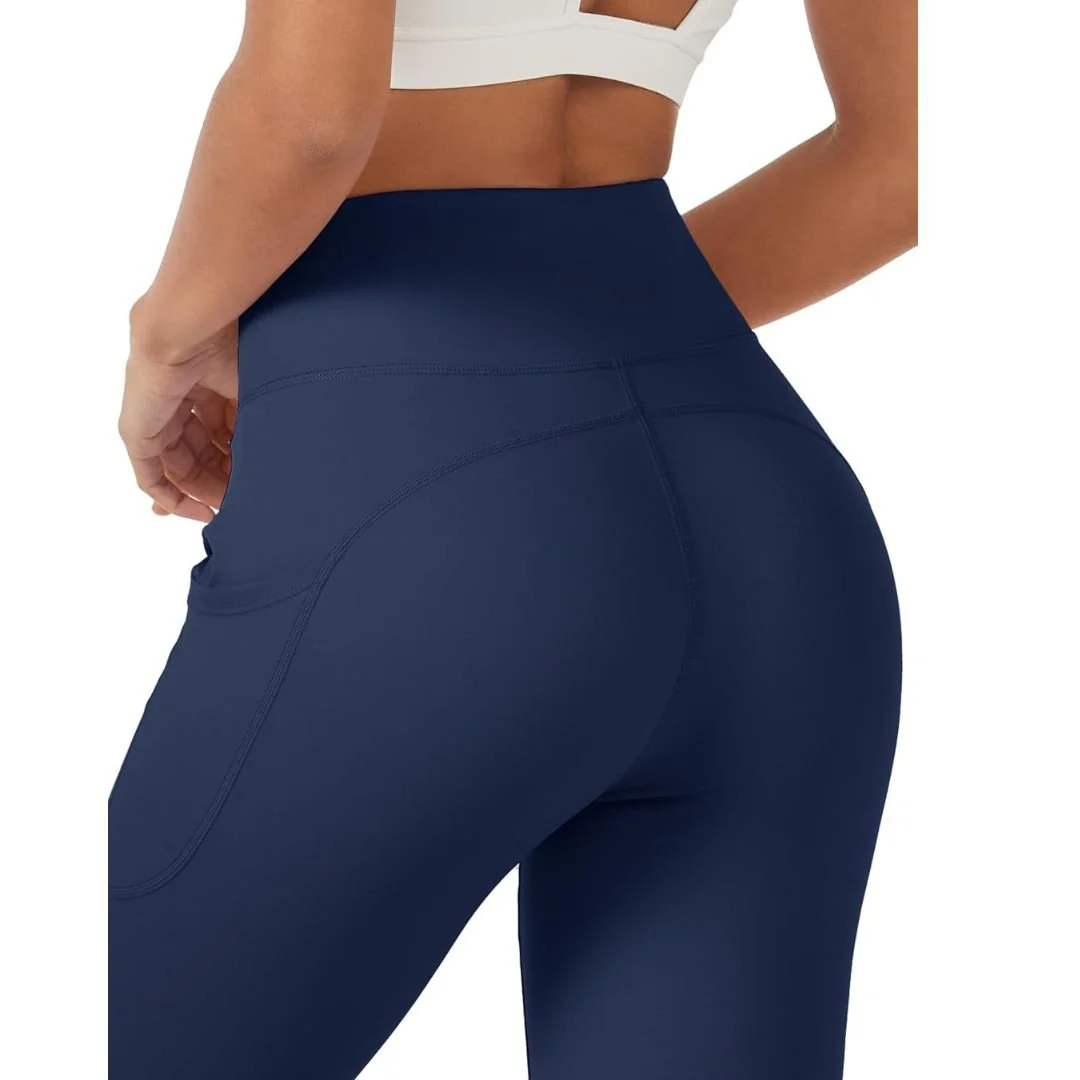 Women's High Waisted Leggings with Pockets Tummy Control Yoga Pants