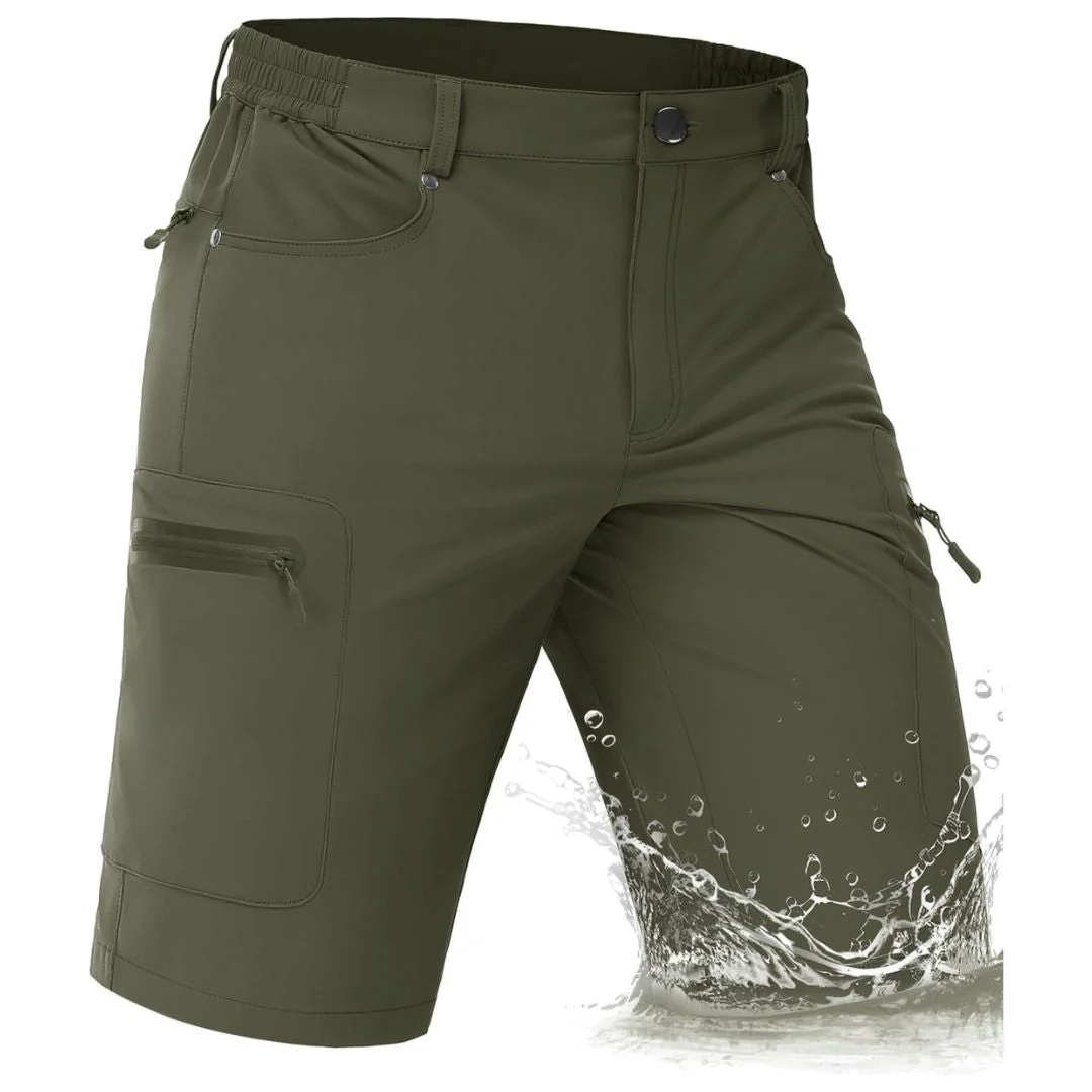 Men's Hiking Cargo Shorts with Zipper Pockets