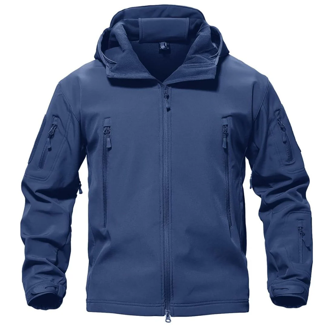 Men's Water Resistant Windbreaker Tactical Soft Shell Coat