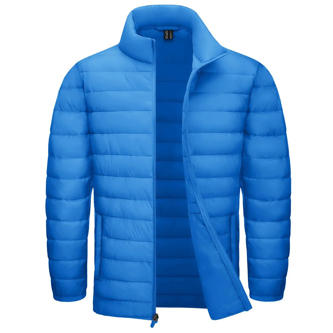 Men's Winter Puffer Jacket Warm Lightweight Water Repellent Windproof