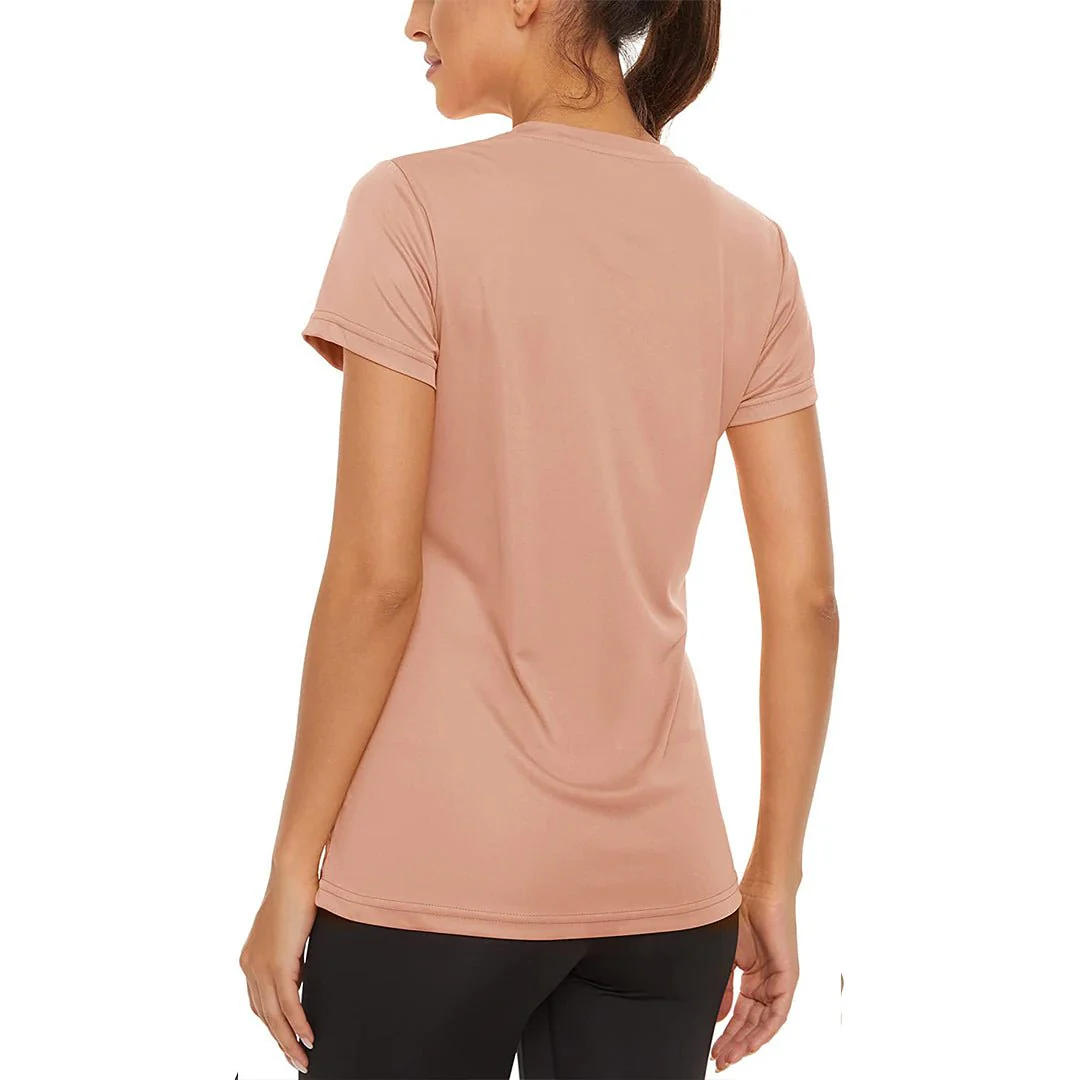 Women's Sun Protection Quick Dry Outdoor Yoga Running T-shirts