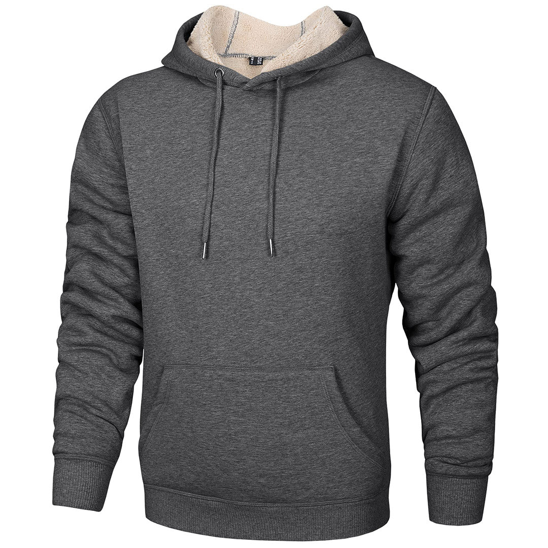 Men's Fleece Hoodie Sweatshirt Thick Fleece Lined