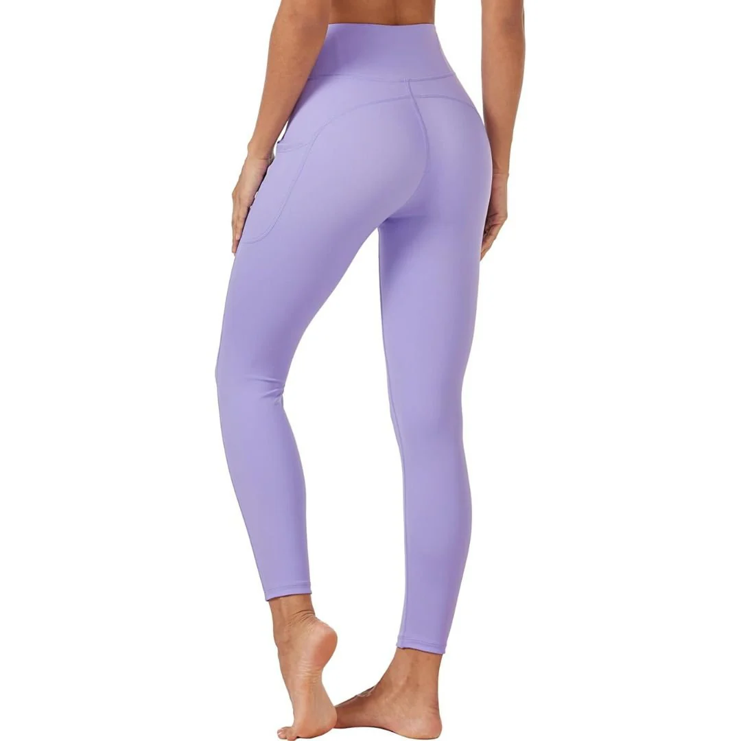 Women's High Waisted Leggings with Pockets Tummy Control Yoga Pants