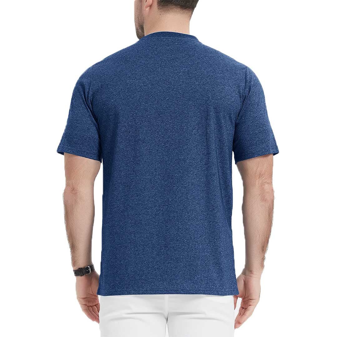 Men's Casual Cotton Henley Shirts