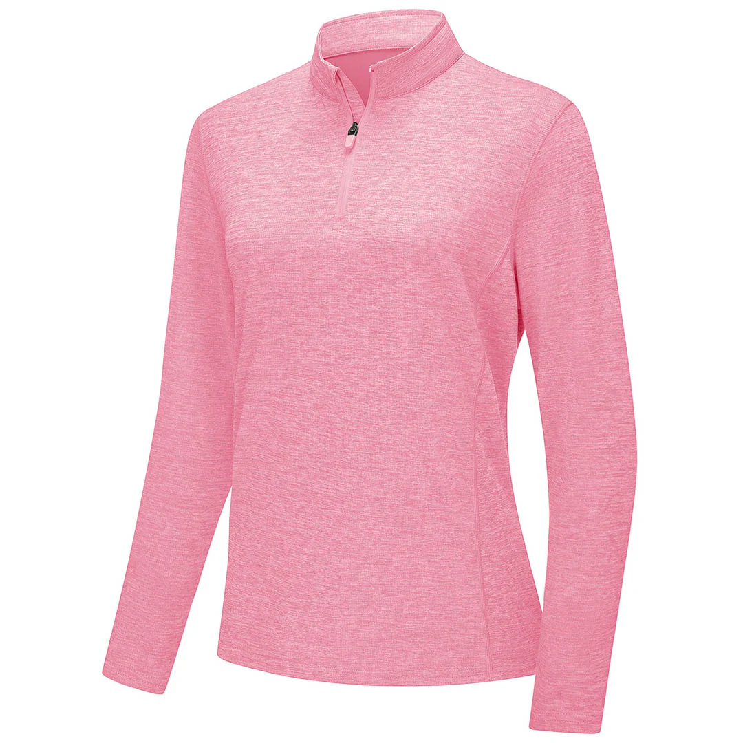 Women's UPF 50+ 1/4 Zip Quick Dry Hiking Shirts