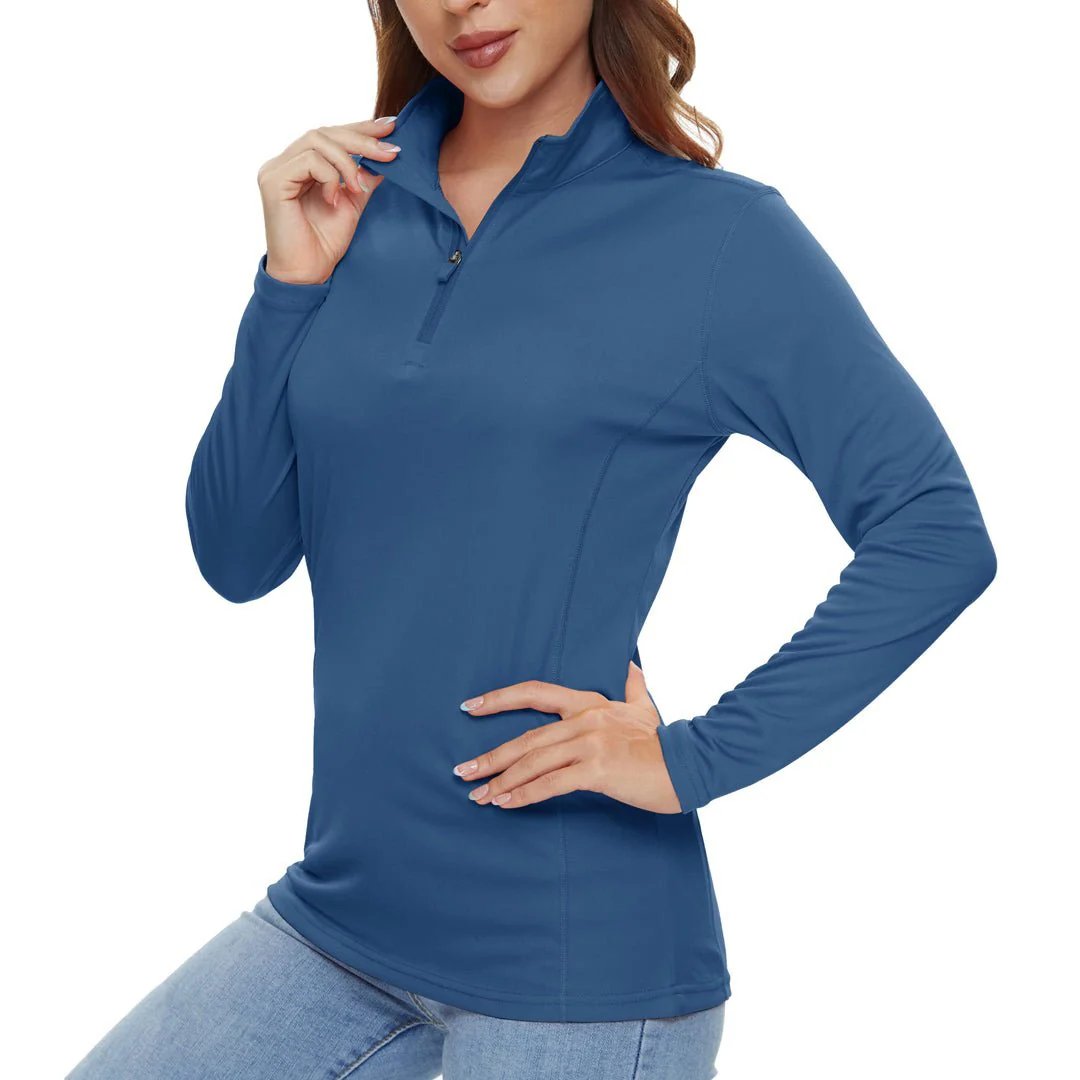 Women's Sun Protection Hiking Golf Shirts Long Sleeve
