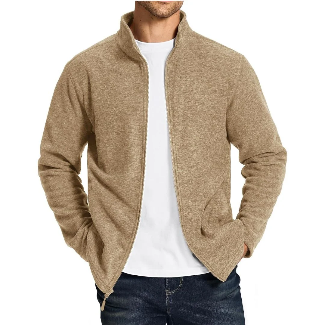 Urban Lightweight Warmth Polar Fleece Full-Zip SoftShell Jacket