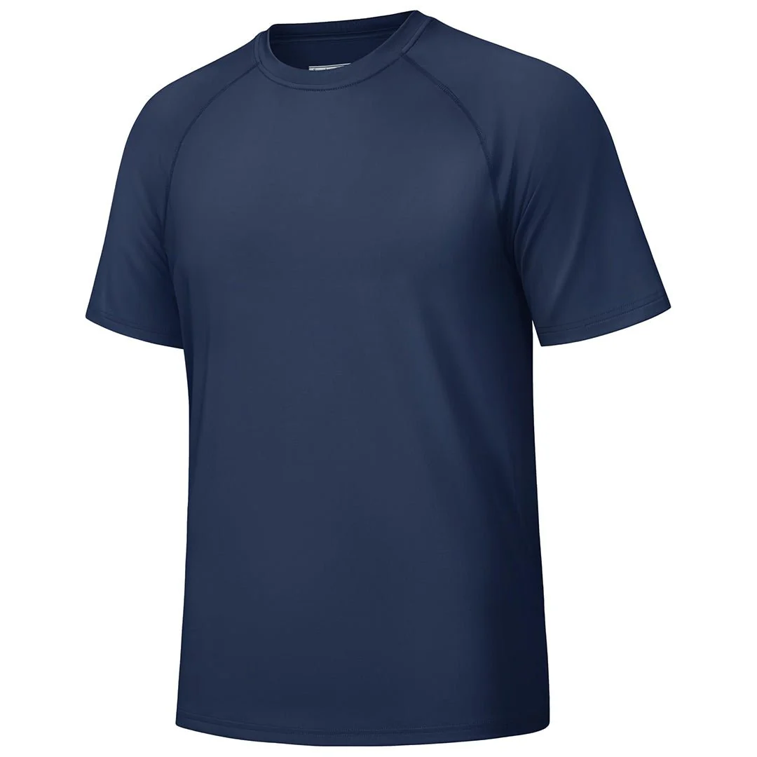Men's UPF 80+ Breathable Quick-Dry Outdoor Swim T-Shirt