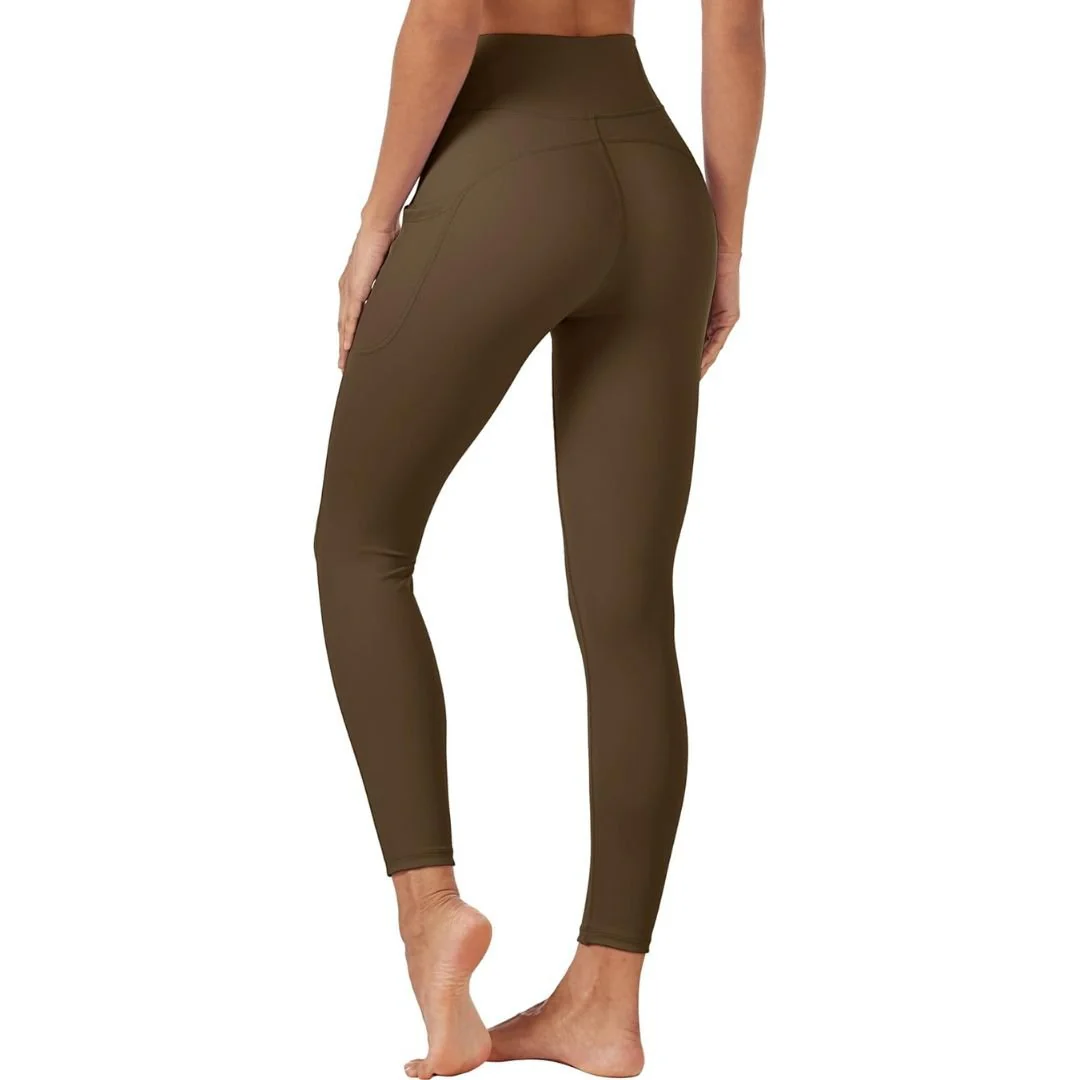 Women's High Waisted Leggings with Pockets Tummy Control Yoga Pants