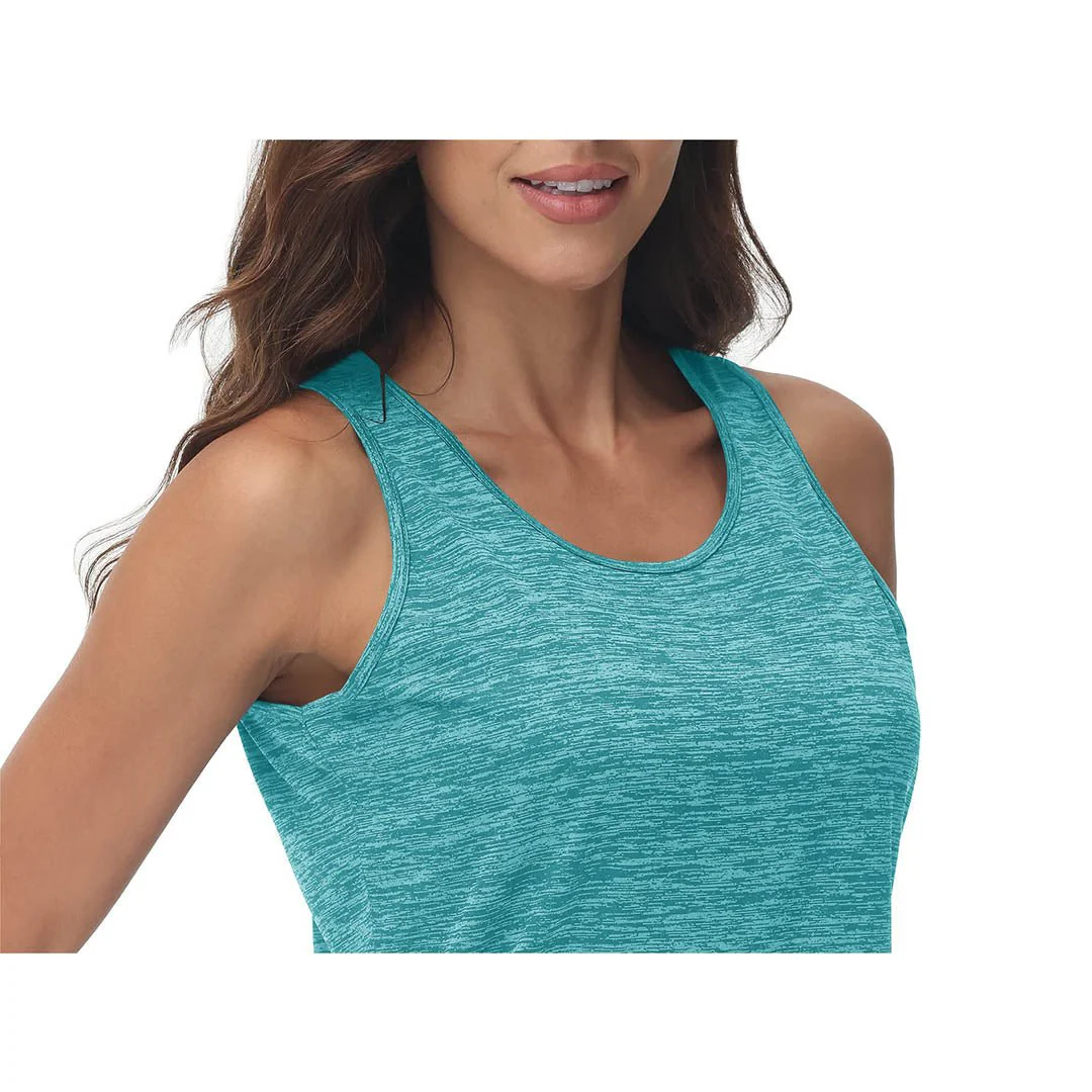 Women's Lightweight Athletic Yoga Crewneck Tank Tops