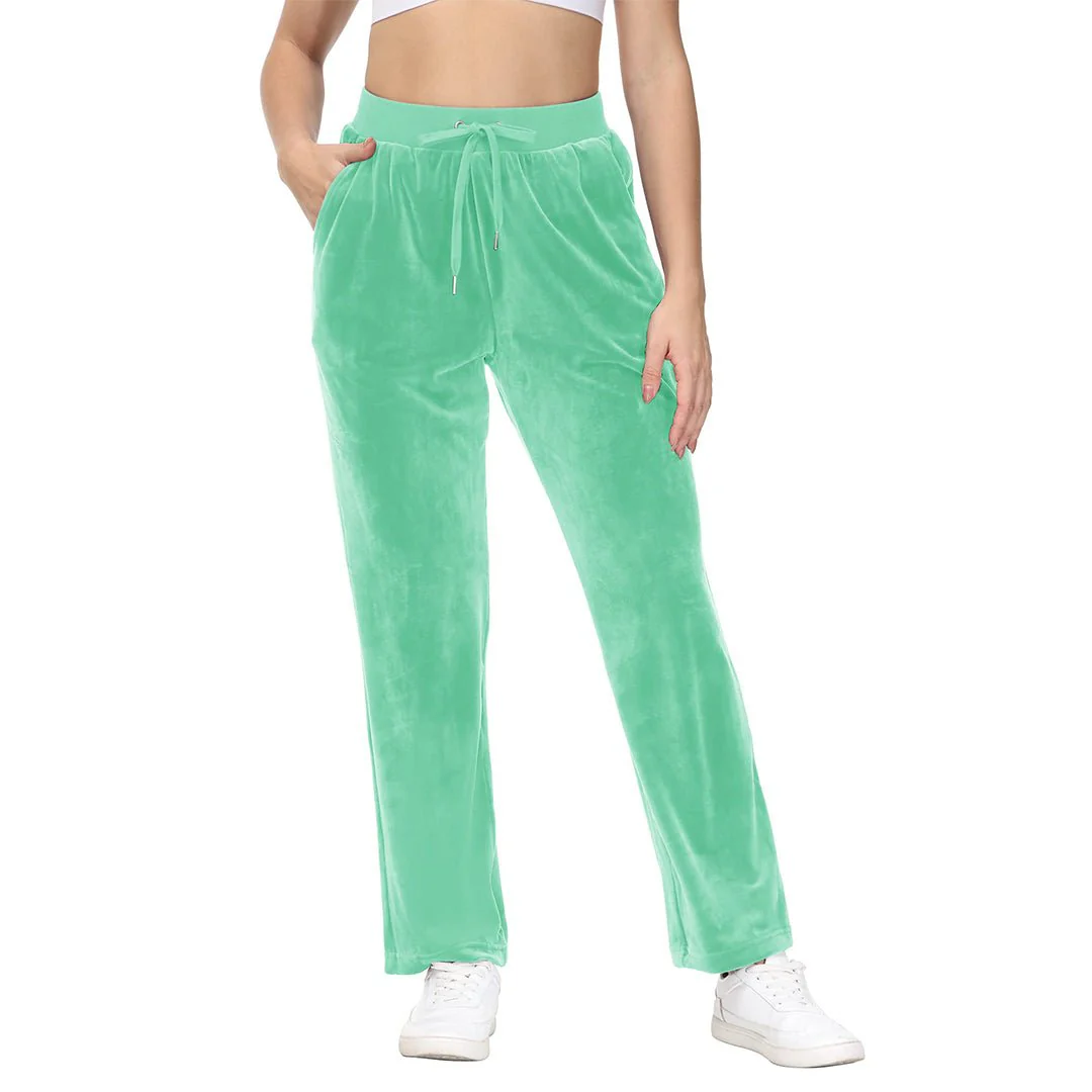 Women's Velvet Casual Jogger Sweatpants