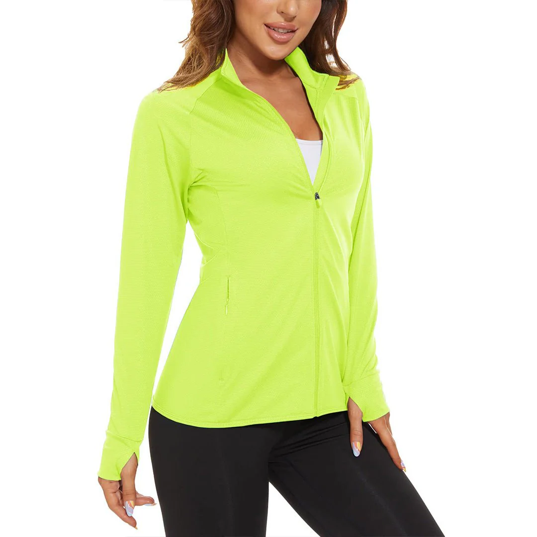 Women's UPF 50+ Hiking Running Sun Protection Quick Dry T-shirts