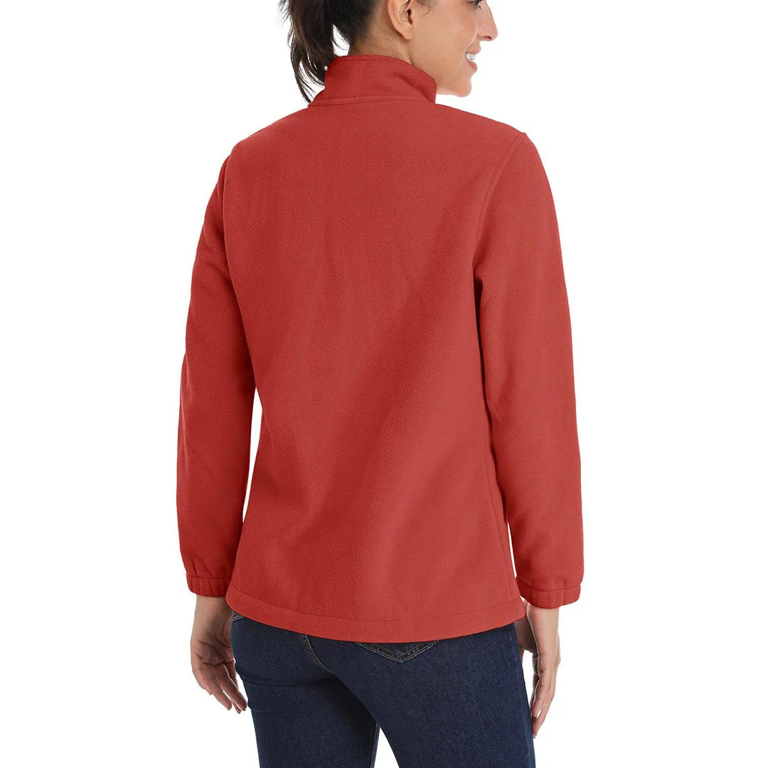 Women's Fleece Full Zip Lightweight Jacket