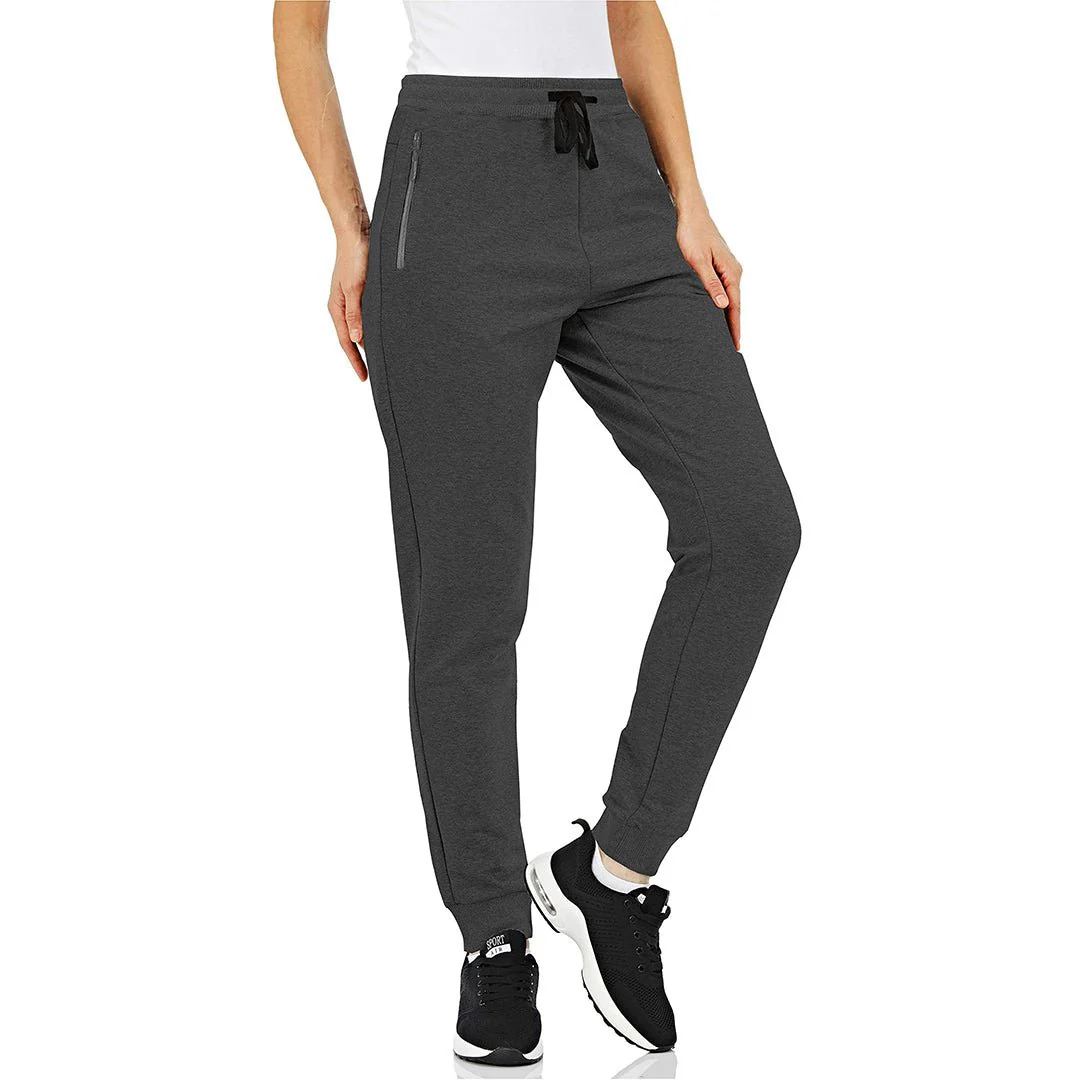 Women's Cotton Jogger Sports Stretch Training Sweatpants