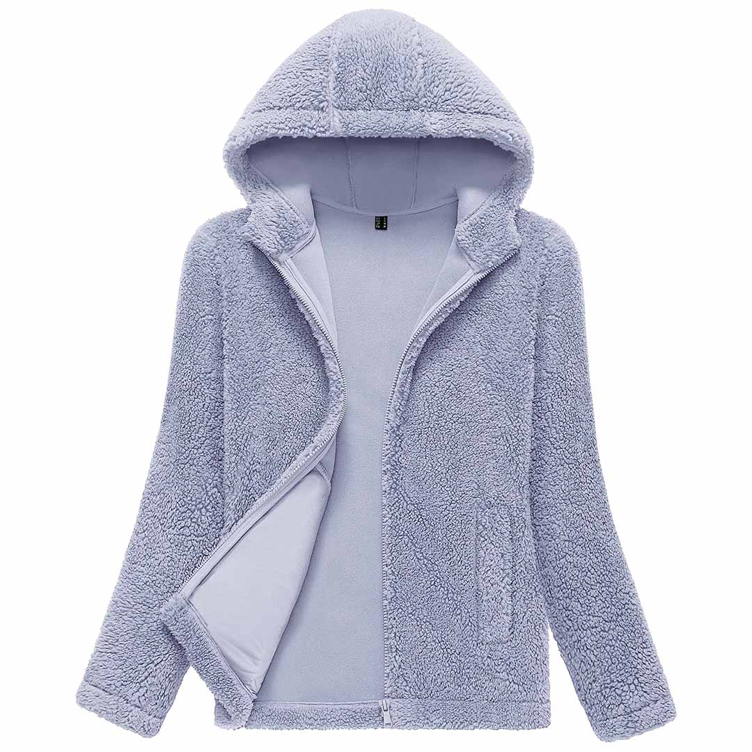Women's Fuzzy Sherpa Fleece Fluffy Jackets