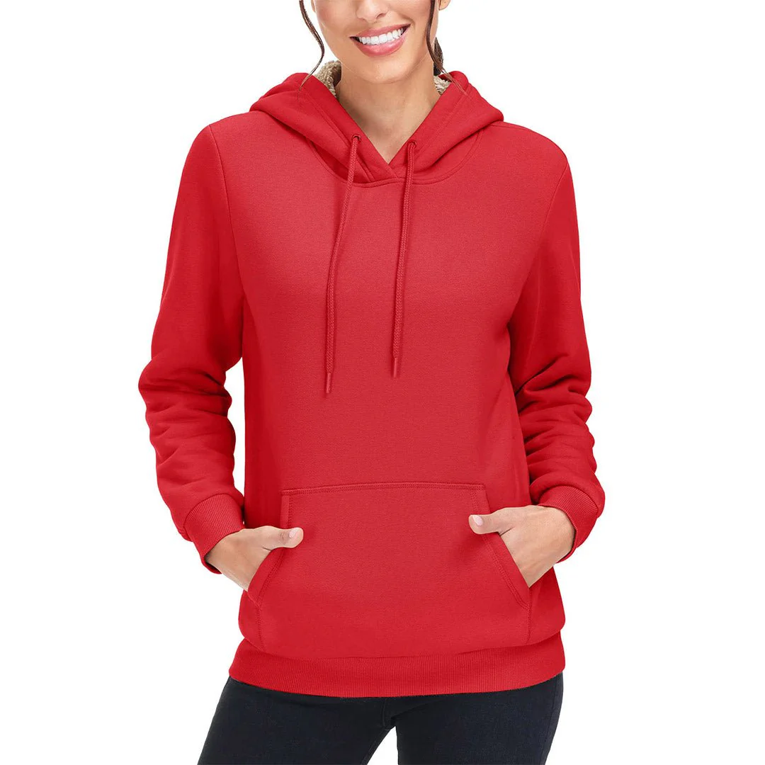 Women's Classic-Fit Cotton Fleece Hoodie