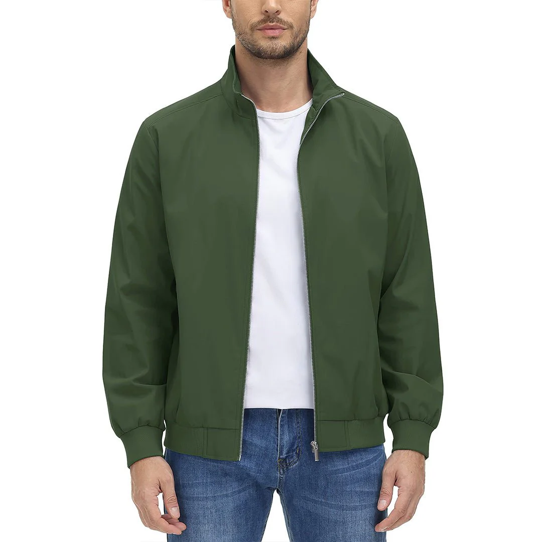 Men's Lightweight Casual Bomber Jacket